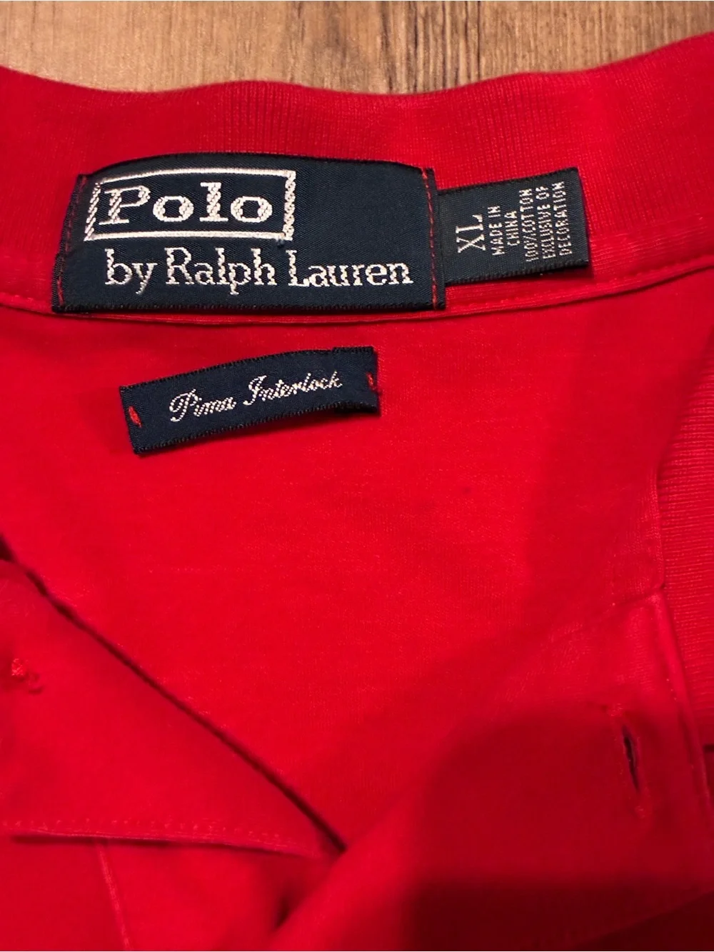 Polo by Ralph Lauren Bright Red Short-Sleeve Polo Shirt